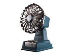 Ventilador De Mesa Recarregável, Silencioso E Portátil Para Uso Fácil Em Qualquer Lugar. Mini Ventilador Portátil Recarregável.