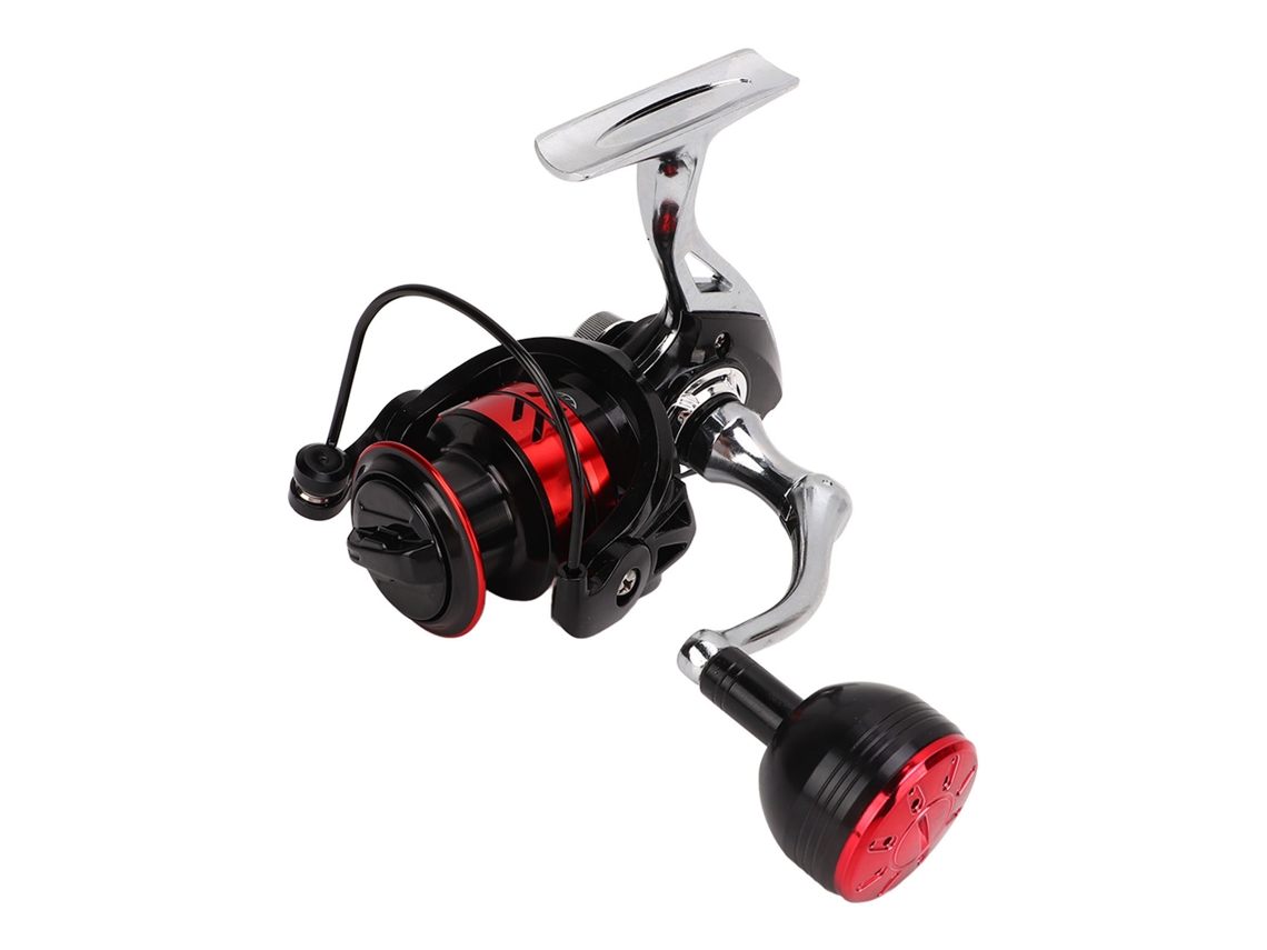 Carrete Giratorio Full Metal 5.2:1 Para Agua Salada Y Dulce, Modelo 2000, Con 13+1 Rodamientos.