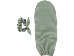 Gorro De Seda Para Dormir, Coleta Larga Con Banda Elástica, Tipos De Cabello
