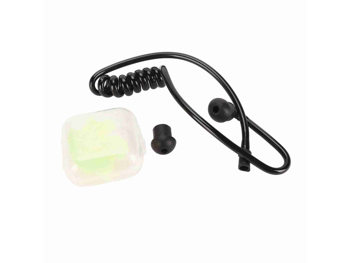 Tubo acústico para radio (ergonómico, con auriculares)