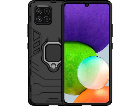 Carcasa Samsung Galaxy A22 PHONECARE Military Defender Negro