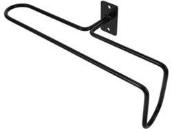 Expositor De Pared, Resistente, De Acero Pintado De Negro, Para Tiendas.