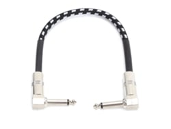 Cable Con Conector Doble Macho De 6,35 Mm Para Instrumentos Musicales, Guitarra Eléctrica, Bajo, 15 Cm Jd6225