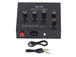 Amplificador De Micrófono Dinámico Con Ajuste De Graves Y Agudos, Amplificador De Audio Para El Hogar