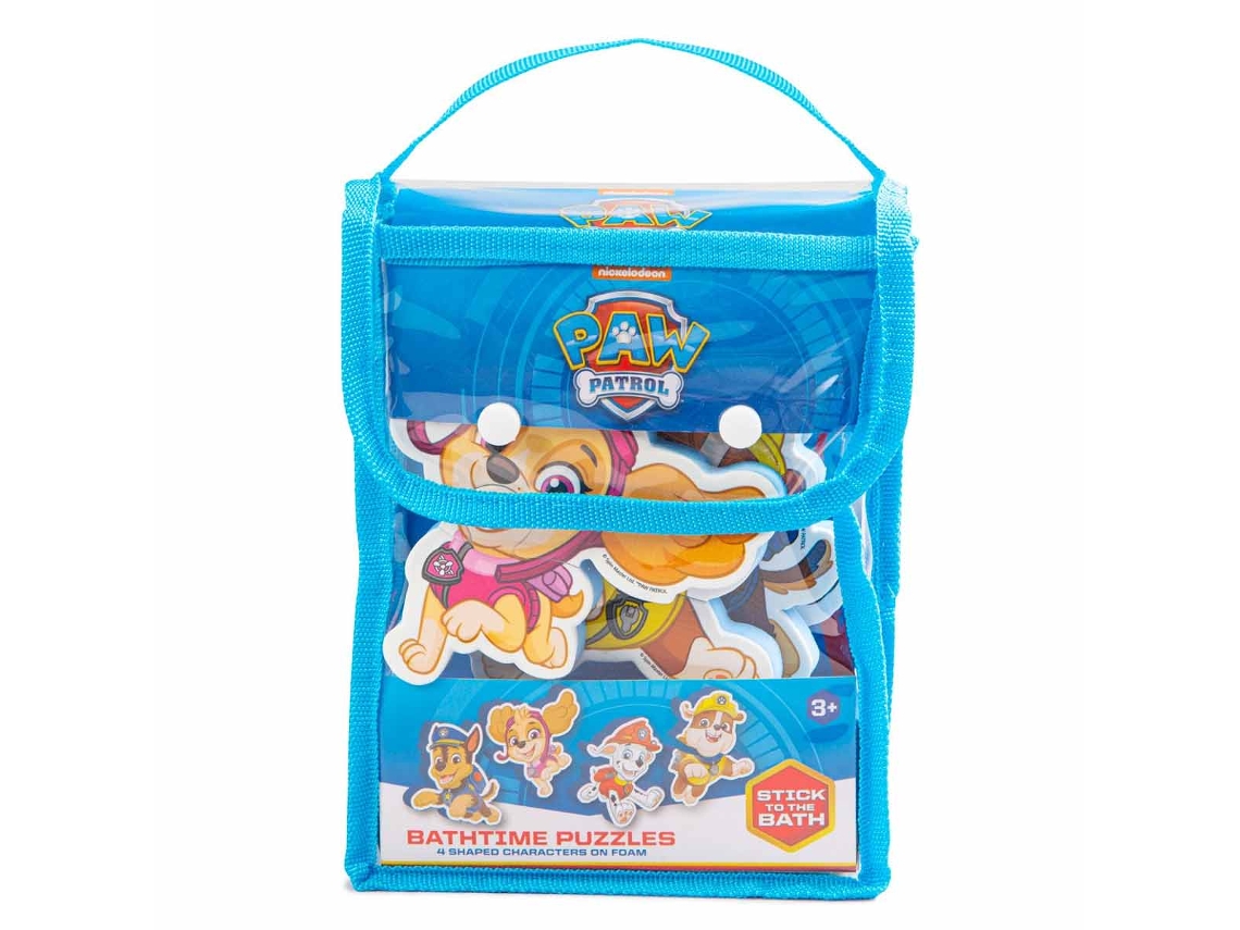 Patrulla Canina Pack de 4 Puzzles Para La Bañera