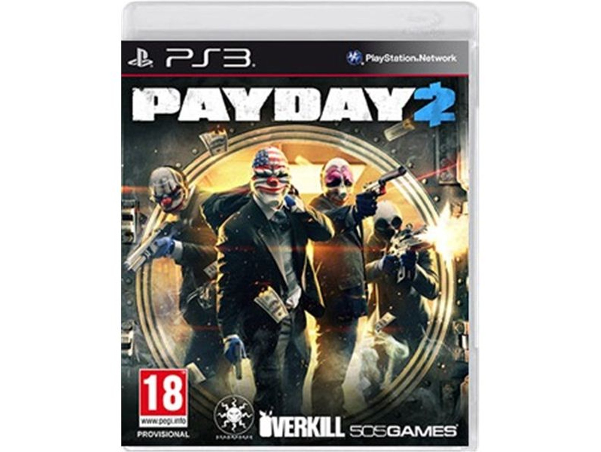 adherirse cómodo tira Juego PS3 PayDay 2