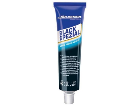 Cera HOLMENKOL Cera Klister Black Spezial +10°c/-1°c 60 Ml Preto