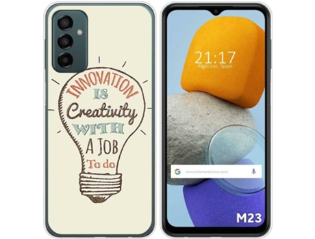 Carcasa para Samsung Galaxy M23 5G TUMUNDOSMARTPHONE Dibujos Creativity Multicolor