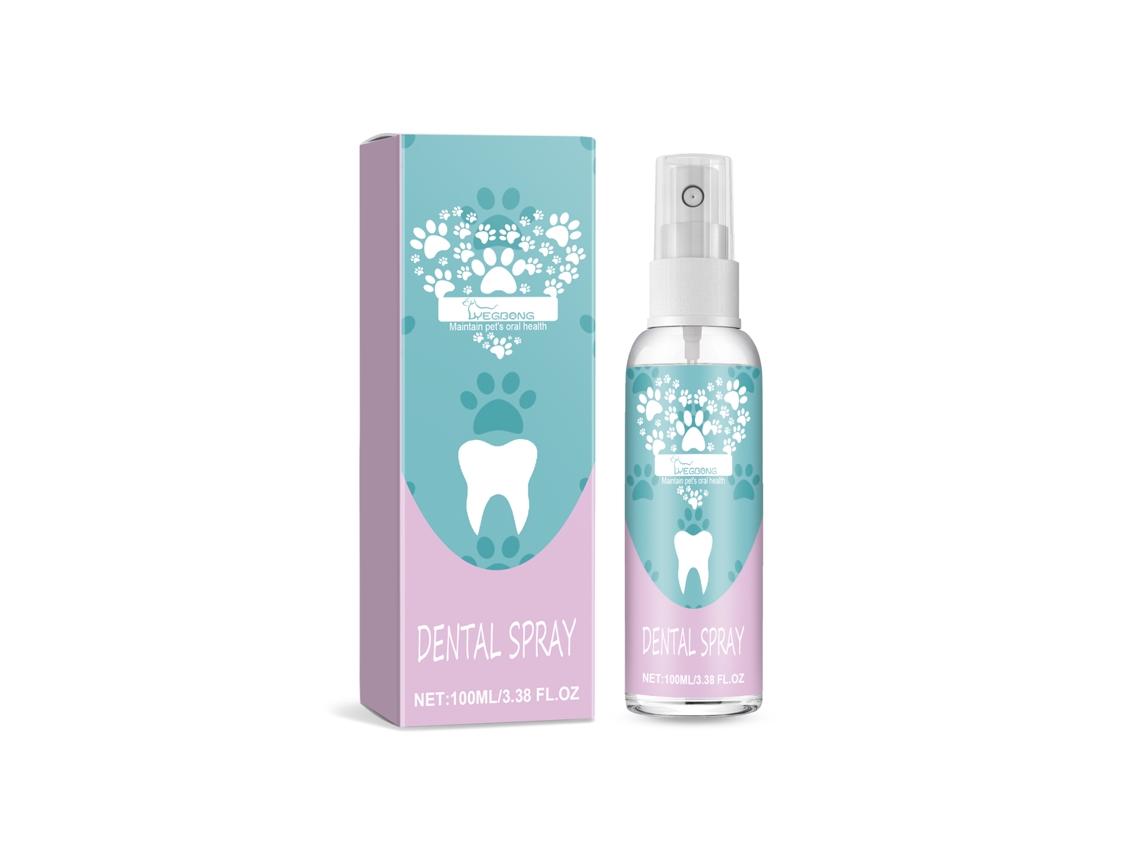 Spray dental para mascotas