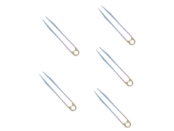 5 Pièces Pince A Épiler En Alliage De Titane Outil Pointe Fine Mini-outil Outils Camping Outils