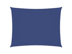 Maison Exclusive - Toldo De Vela Rectangular Tela Oxford Azul 6x7 M