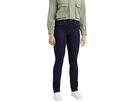 Pantalones Vaqueros LEVIS 312 Shaping Algodón Mujer (W33L32 - Negro)