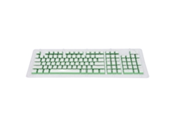 Teclas Oem Para Teclado De 110 Teclas, Resistentes A La Altura Y Al Desgaste, Diseño Ergonómico, Accesorios Para Computadora, Blanco/verde Queso.