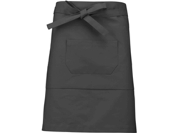 Delantal KARIBAN Medio (Gris - Algodón - 50 x 90 cm)