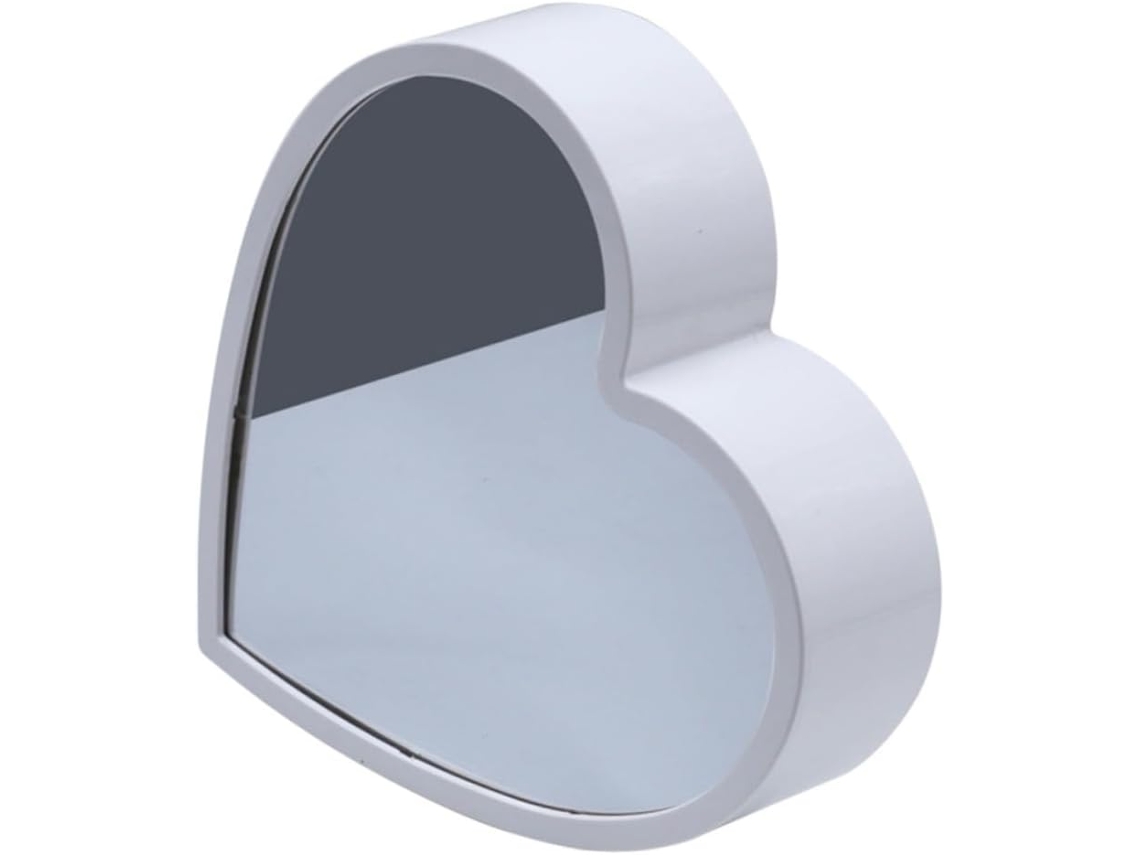 Lámpara De Noche Led De Túnel Con Forma De Corazón Y Espejo Blanco, Lámpara De Pared Decorativa, Luz 3d Romántica Para