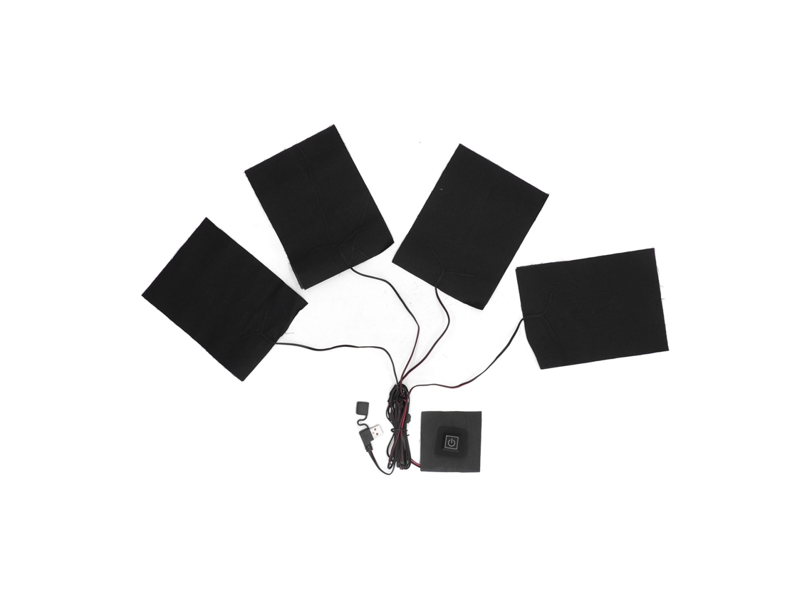Traje de invierno impermeable y calefactable de 3 velocidades con cable USB
