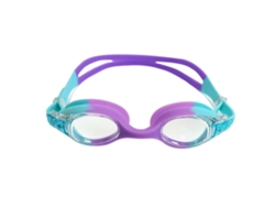 Gafas de natación para niños con doble fila de espejos, protección total, antivaho y UV