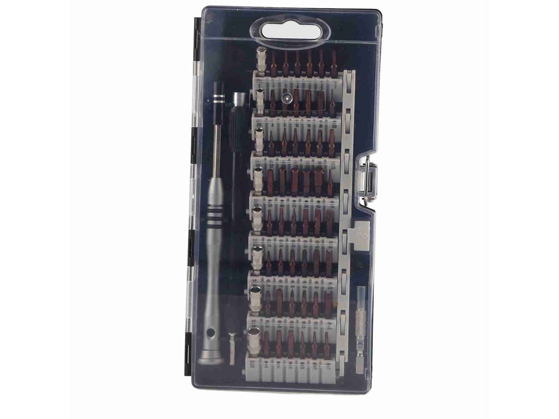 Juego De Destornilladores 57 En 1 Con 56 Puntas Y Mango S2 Para Reparaciones Domésticas.