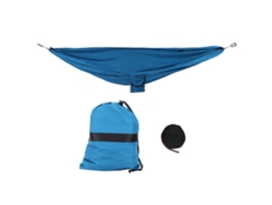 Hamaca Portátil De Doble Uso Para Acampar, Patio Y Exteriores - Azul