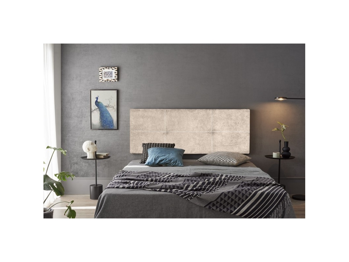CABECERO DALIA TELA NIDO BEIGE 115