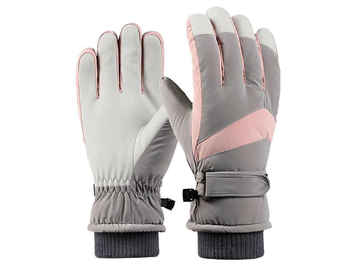 Guantes térmicos de invierno impermeables y cortavientos, guantes de esquí y de trabajo con pantalla táctil