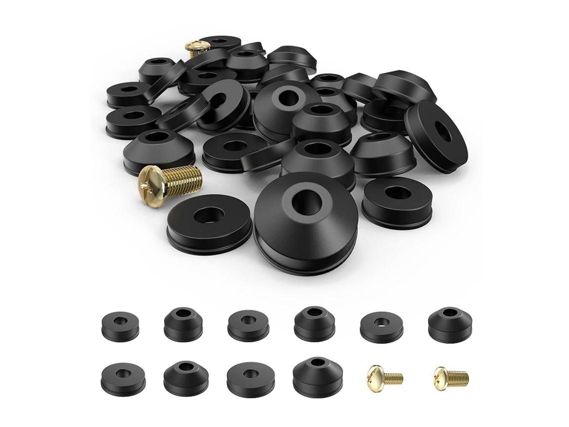 Juego De 58 Arandelas De Grifo Con Tornillos, Juntas De Sellado De Goma De Varios Tamañoses Para Fugas, Reparación De