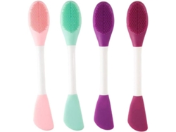 Cepillo De Silicona Para Exfoliación Labial, Aplicador De Mascarilla De Arcilla Para Mascarilla Facial Y De Ojos.