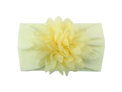 Diadema Adorable Para Bebé Con Flor Elástica, Ideal Para Recién Nacidos Y Niños Pequeños.