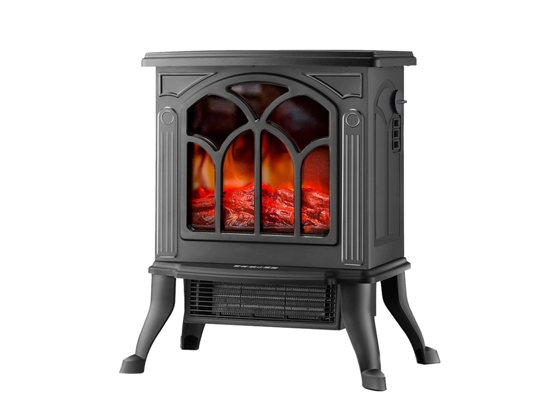 Estufa/chimenea eléctrica Ideria Sannover de 1800 W