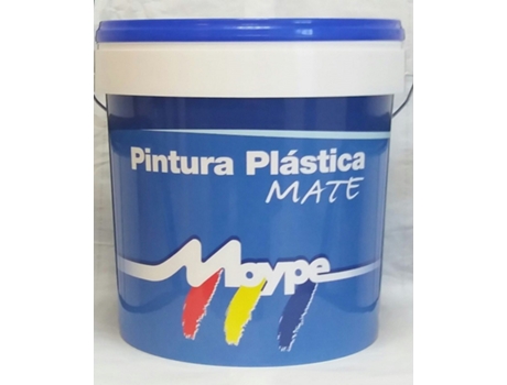 Pintura Plastica Mate Int/Ext Blanca 15L TITAN