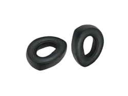 1 par de almohadillas de piel de oveja para Sennheiser HD700 Negro