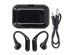 Ats-audífonos De Traducción Ai Transmisión En Tiempo Real Sonido Hd Batsería Larga Auriculares Abiertos Para Viajes Negocios Aprendizaje Negro