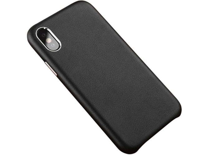 Funda iPhone 7, 8 WJS Piel Negro