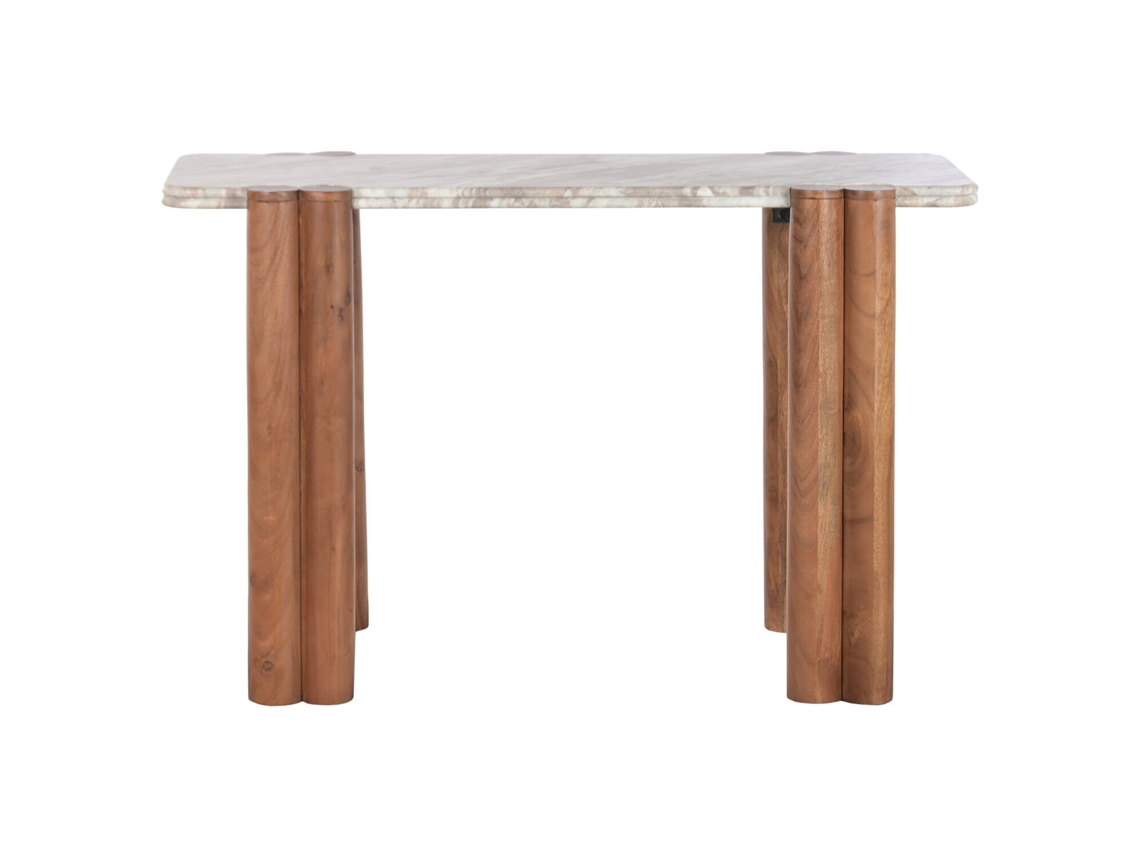Consola Mango Marmol Marron 120x53x75cm
