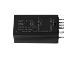 Veloriskku-módulo De Relé De Retardo Temporal Com Display Digital, Controlador De Temporizador Ajustável, Interruptor 12‑110v Dc/ac 8 Pinos