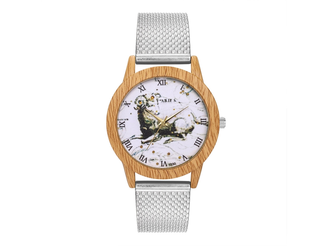 Reloj De Pulsera Unisex Informal De Moda Zhoulianfa Con Correa De Silicona Plateada.