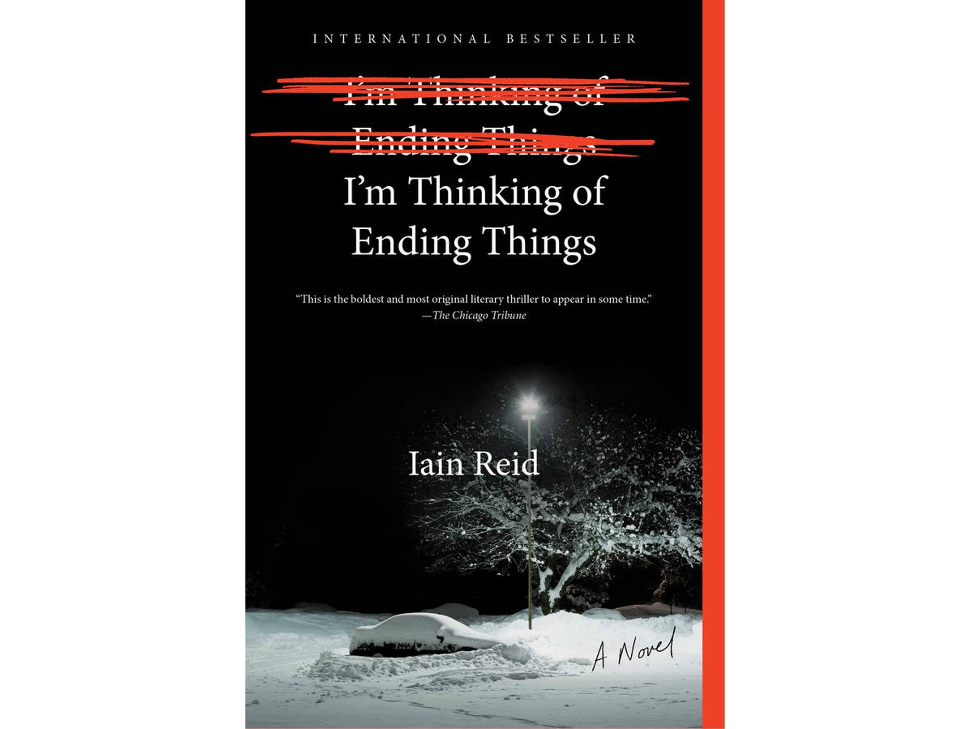 Libro Im Thinking of Ending Things de Iain Reid (Inglés)