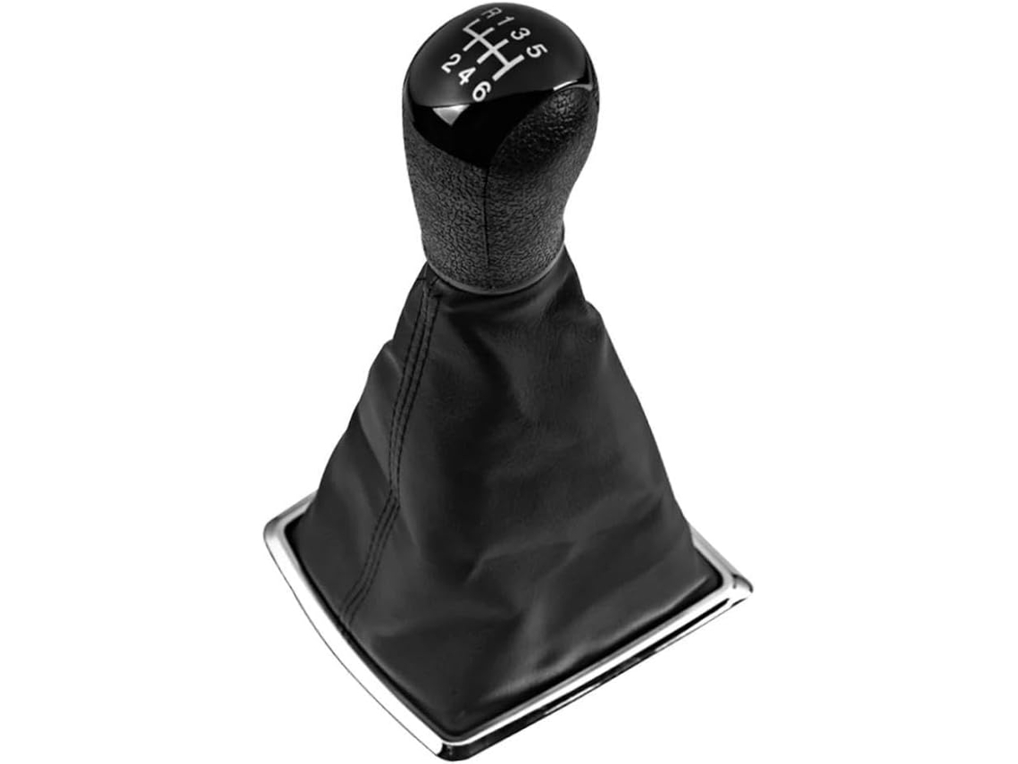 Repuestos Para Ford Focus Mondeo 5/6 Velocidades Funda Pomo De Palanca Cambios Cubierta Arranque (6 Plata)