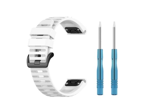 Correa Smartwatch Para Garmin Fenix 7 / Epix 22Mm Blanca VENISYMLIS