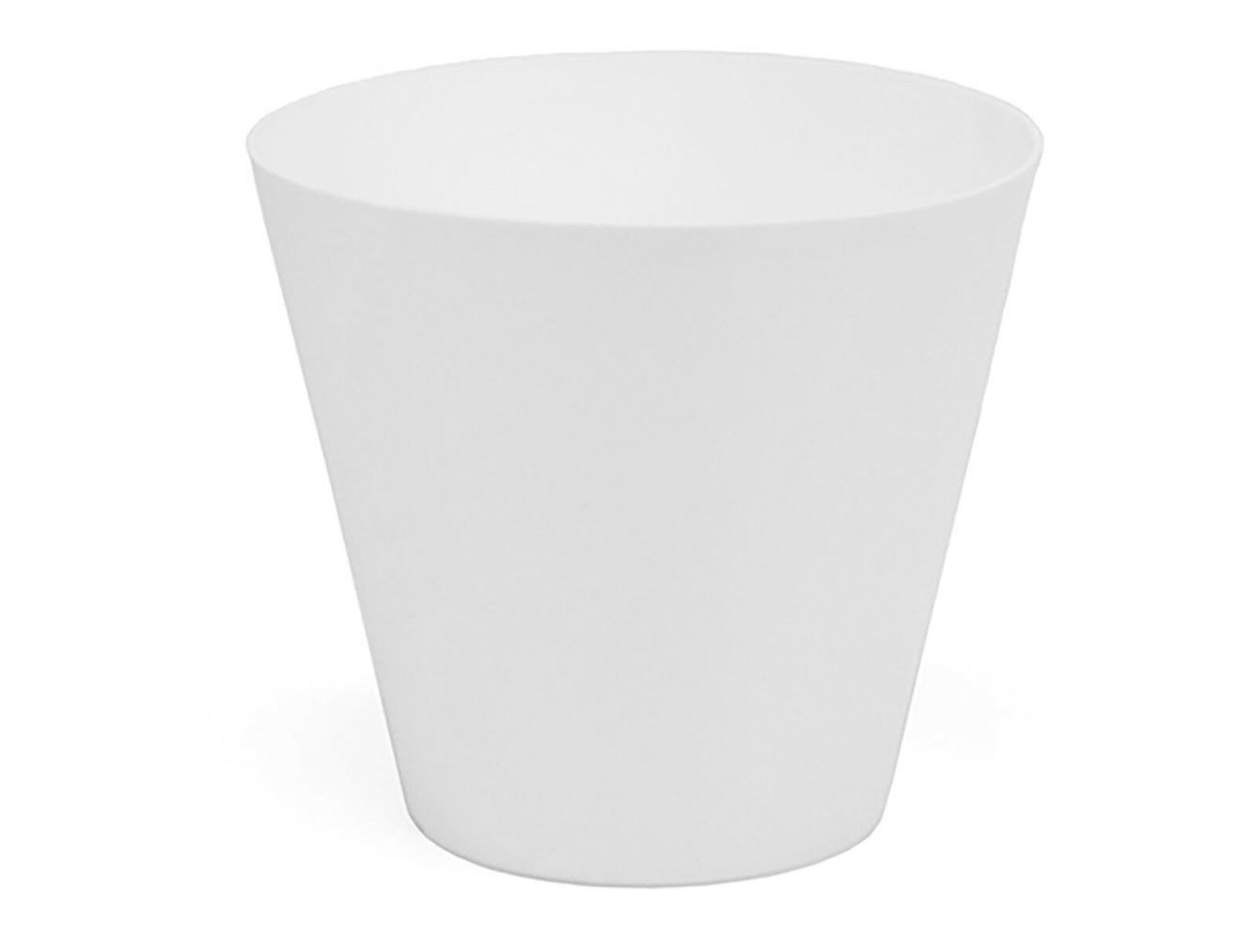Macetero PLASTIKEN Blanco 18 Cm