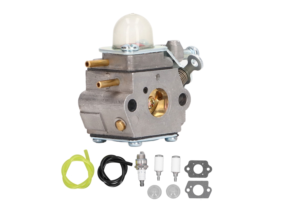 Kit De Carburador Con Manguera De Combustible, Filtro De Aceite Y Bujía Para Cub Cadett Bc210 Cc212 Cs202 Ss270
