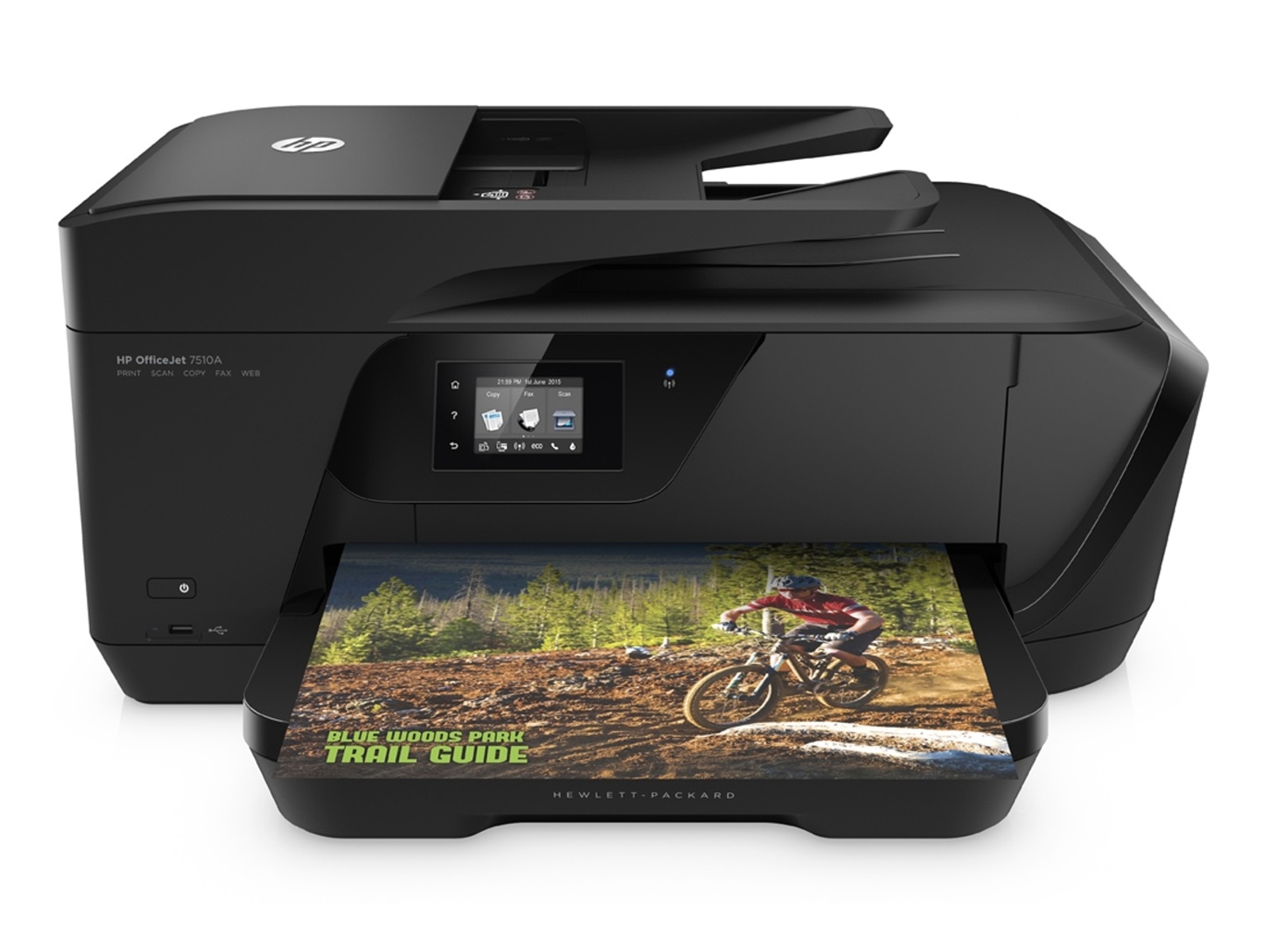 Impresora Tinta Hp officejet 7510 fax wifi imprime copia escanea color a3 7510wf wide format