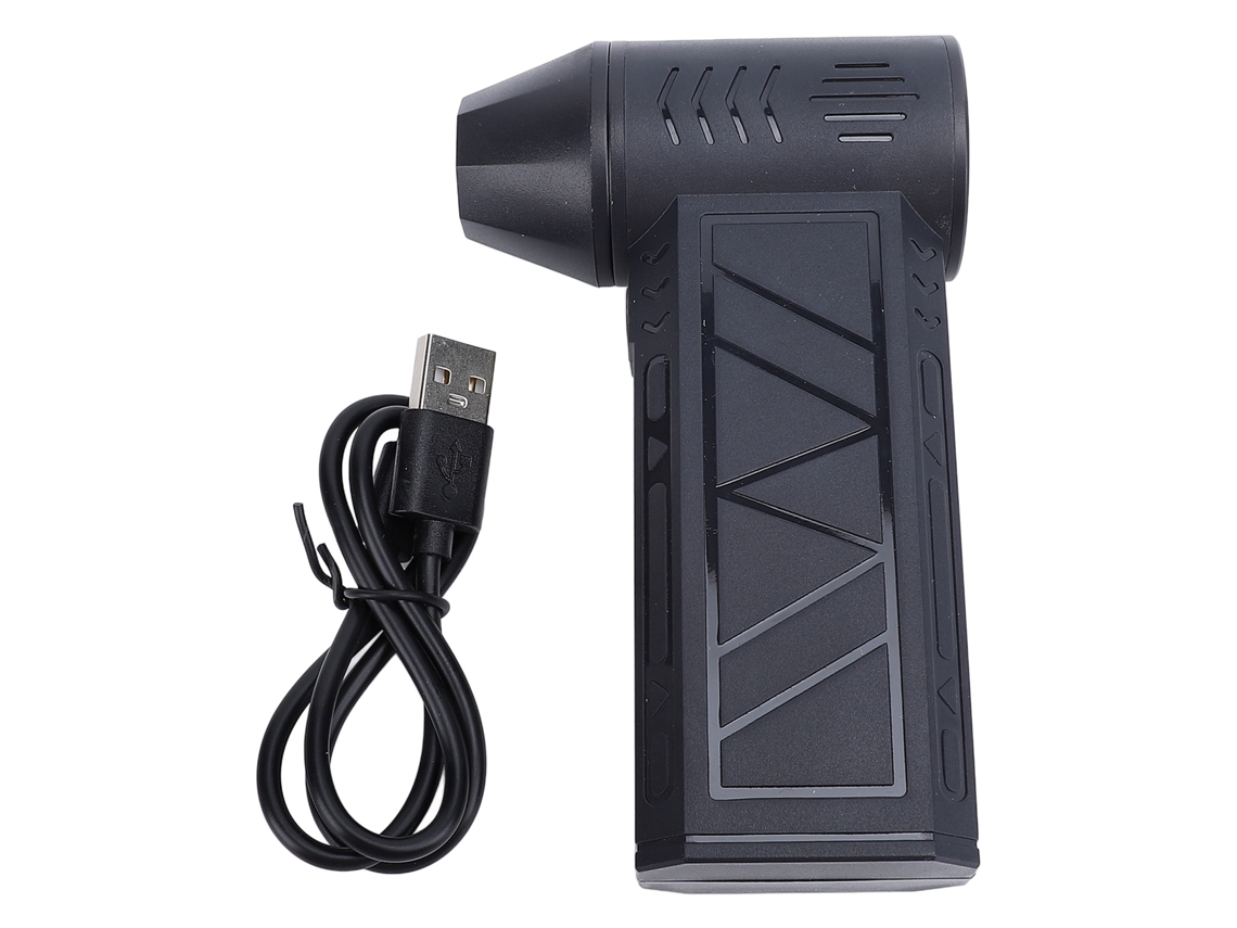 Soplador De Aire Eléctrico Portátil De 130000 Rpm Con Luz Led Para Limpiar Teclados Y Nieve.