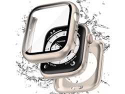 Estuche Yuysan para Apple Watch S10 de 46 mm Starlight