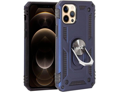 Funda Iphone 12 Pro Max COOL Anillo Azul