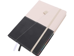 Agenda portátil A5 con pestañas alfabéticas, 1 copia, organizador en blanco y negro SFUSHOS