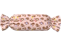 Almohada Cilíndrica Forma Caramelo Felpa Poliéster Espuma Viscoelástica Resistentes Ajustable Fácil Limpiar