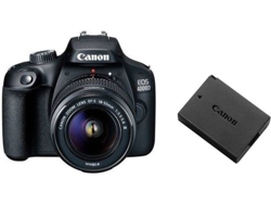 Kit Cámara Réflex CANON EOS 4000D Kit EF-S 18-55mm F3.5-5.6 III+ Canon LP-E10