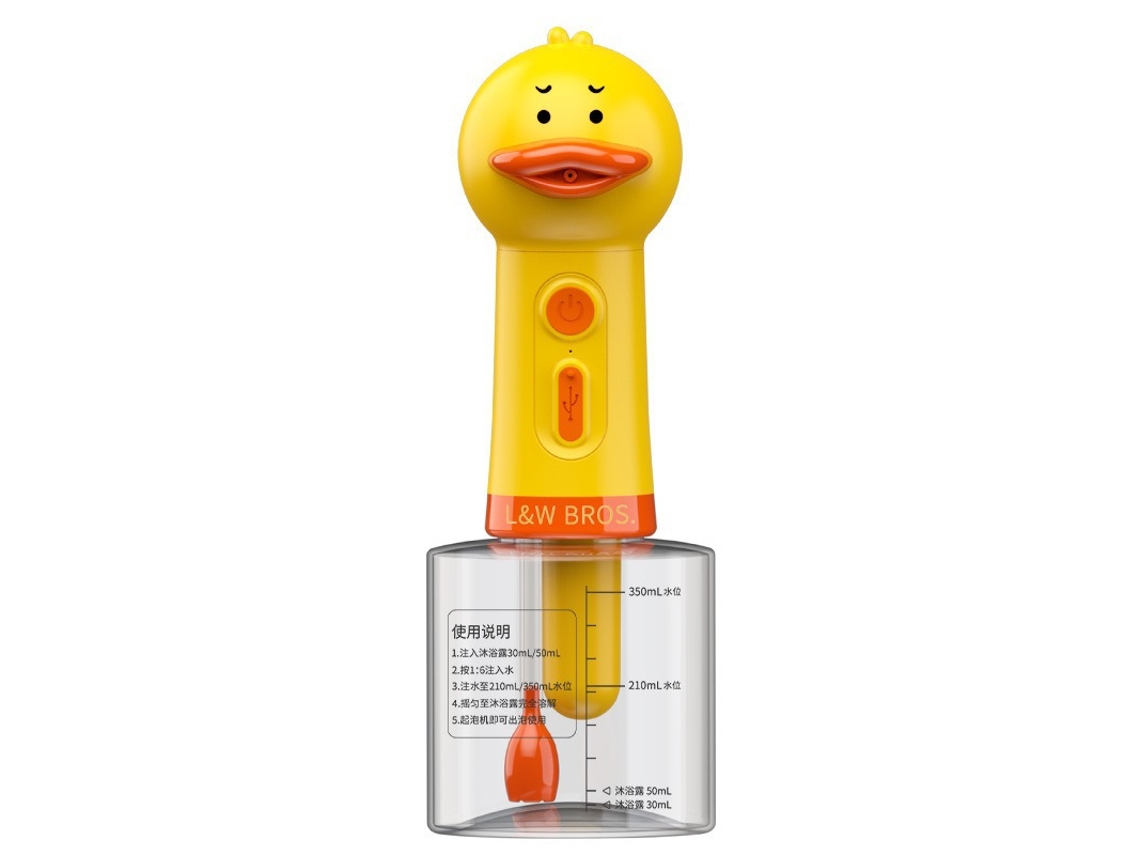Dispensador De Jabón (pato Amarillo), Máquina Eléctrica De Espuma, Dispensador Automático De Jabón, Accesorios De Baño