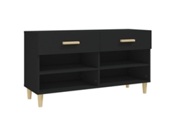 Zapatero 102x35x55 cm Derivados de Madera Negro MAISON EXCLUSIVE